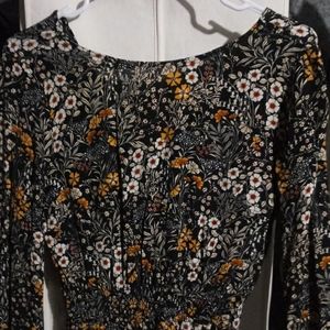 H&M floral print dress